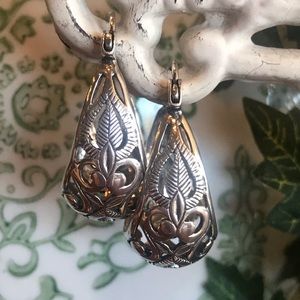 Silpada Filigree Earrings